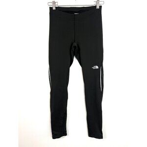 The North Face Black Back Pocket Vaporwick Running Ankle Tights Size S